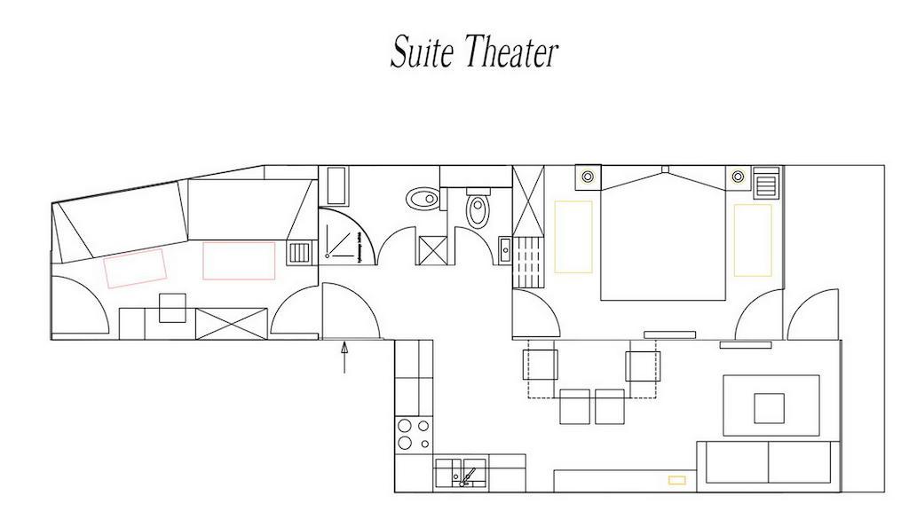 Apartment Suite Theater สปลิท ห้อง รูปภาพ